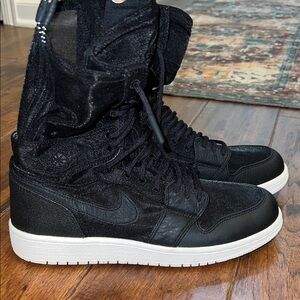 Air Jordan Mesh High Top Sneakers